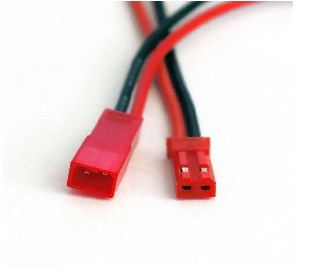 Комплект конекторів JST 2pin Mother + Father, Тато + Мама по 15см